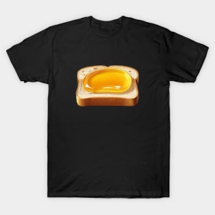 Honey Bee Coffee Kawaii Yummy Vintage Since Beekeeper Bread Sandwich Toast T-Shirt